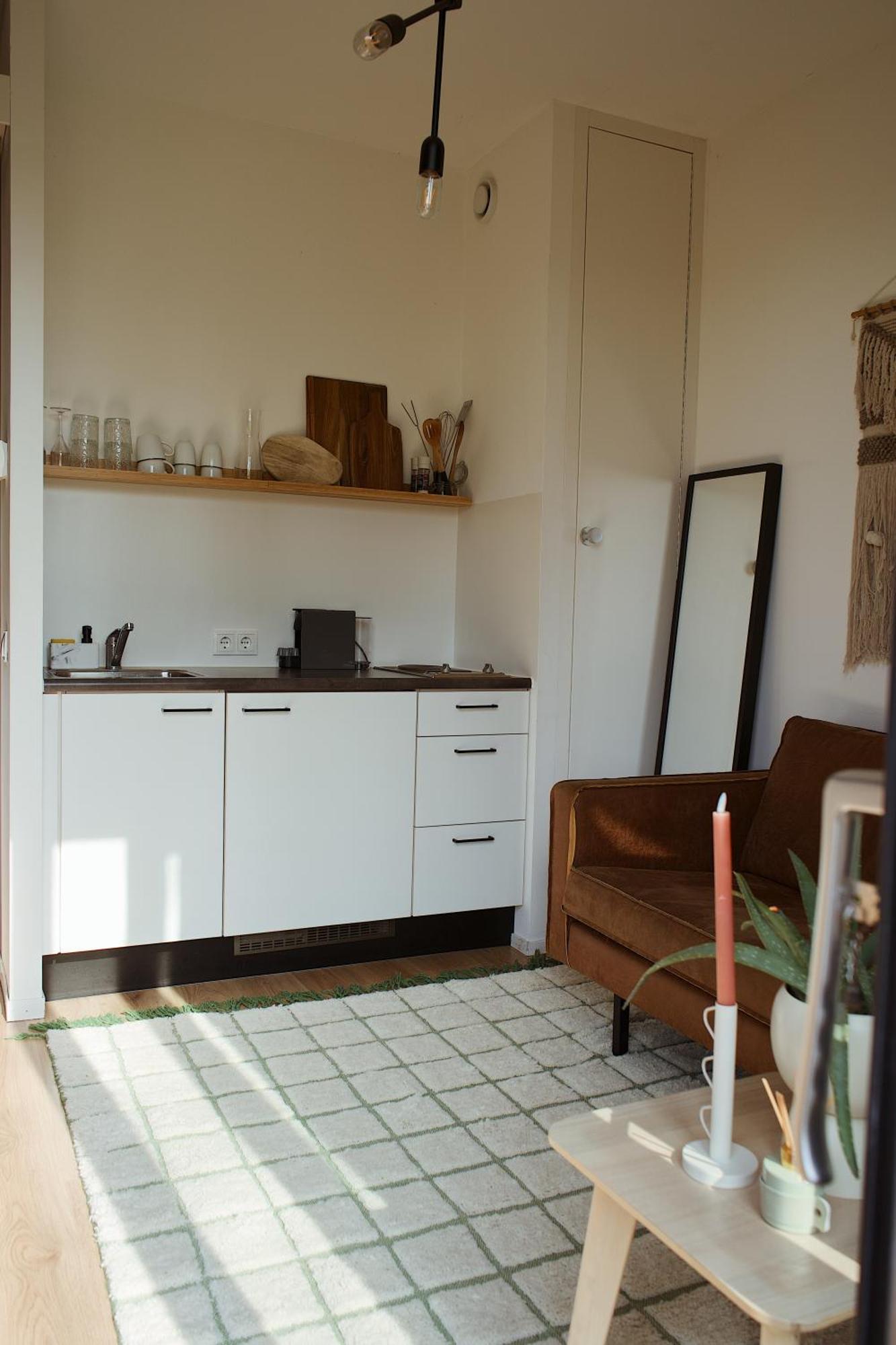 Villa Modern Tiny House Op Rustig Watersportpark Elahuizen Esterno foto